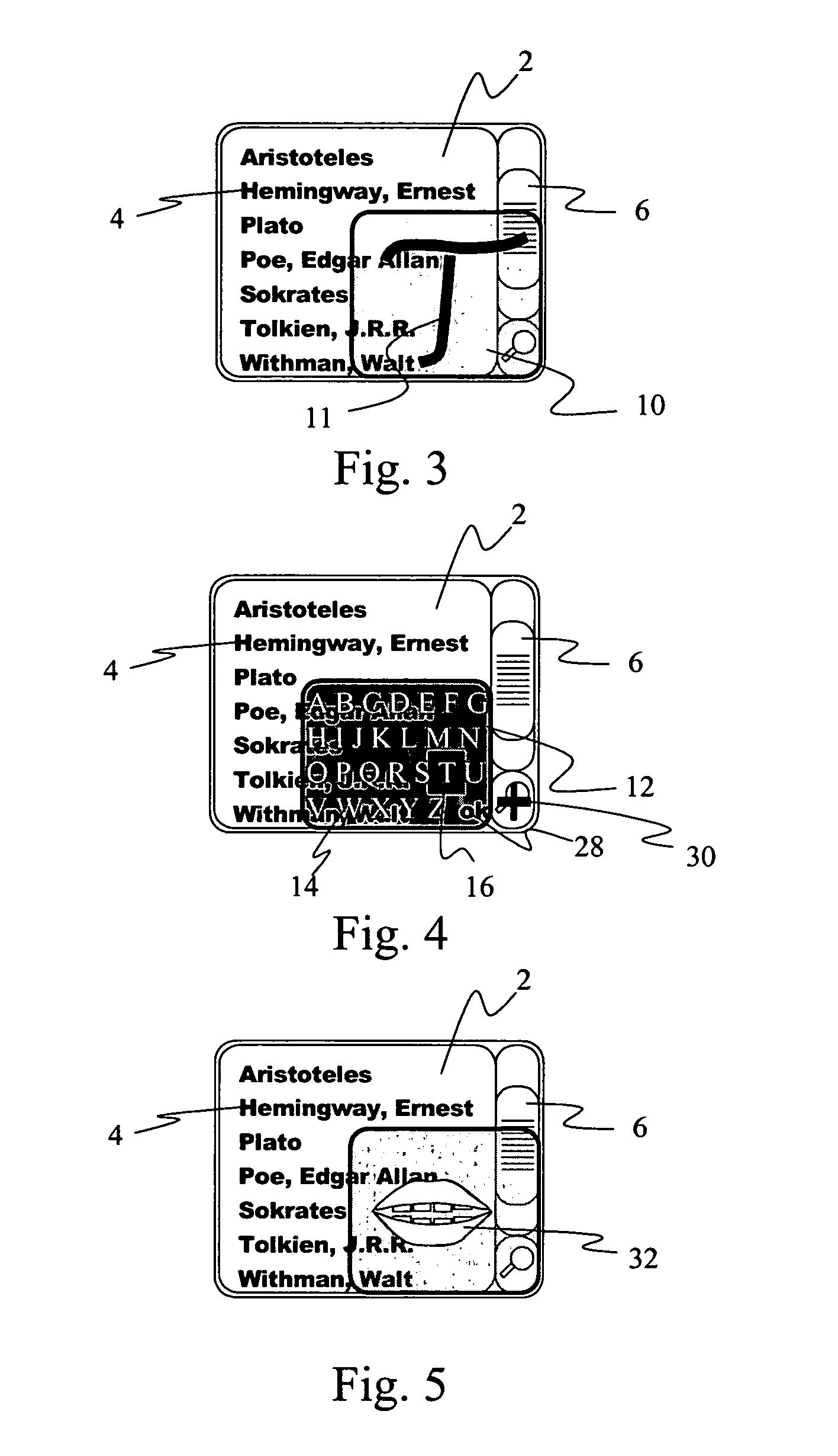 Method and device for operating a user-input area on an electronic display device