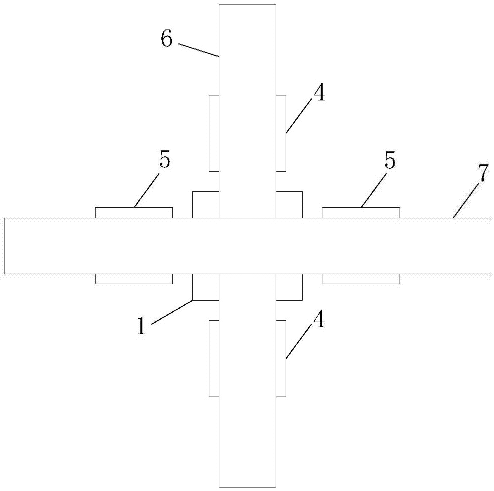 Wooden shock-isolation device