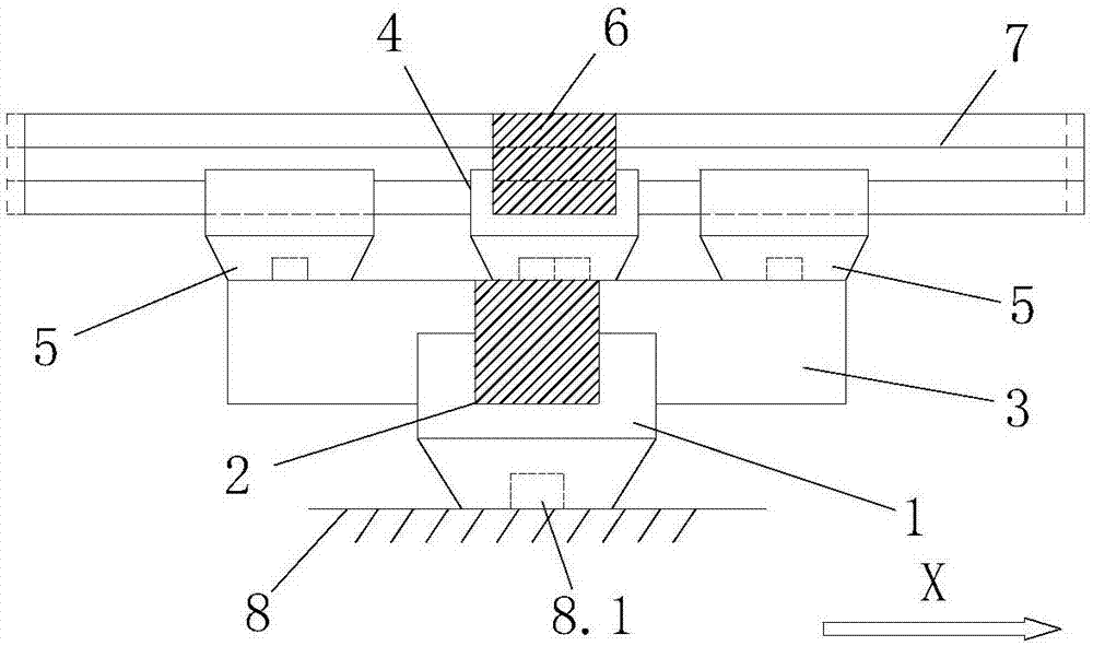 Wooden shock-isolation device