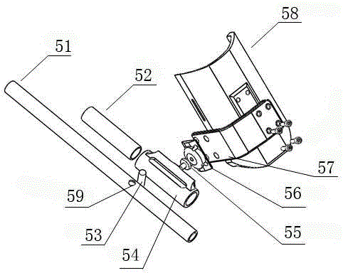 Self-adaptive binding design for exoskeleton robot shank
