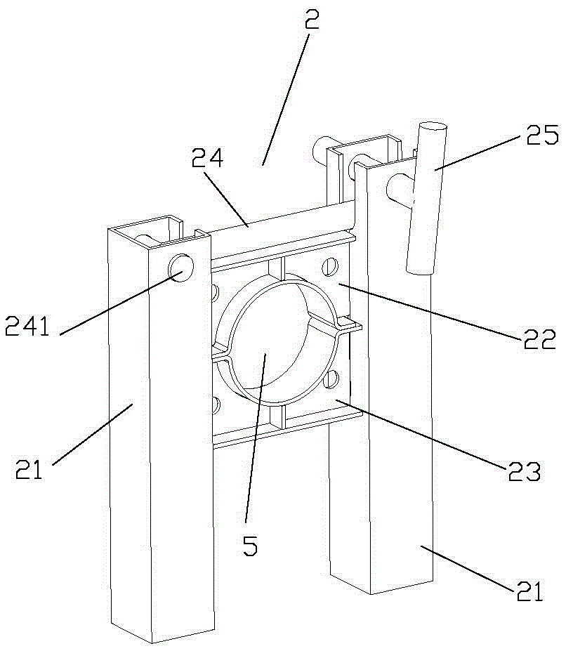 A pipe fitting anti-deformation welding fixture and a method for preventing pipe fitting deformation by using the fixture