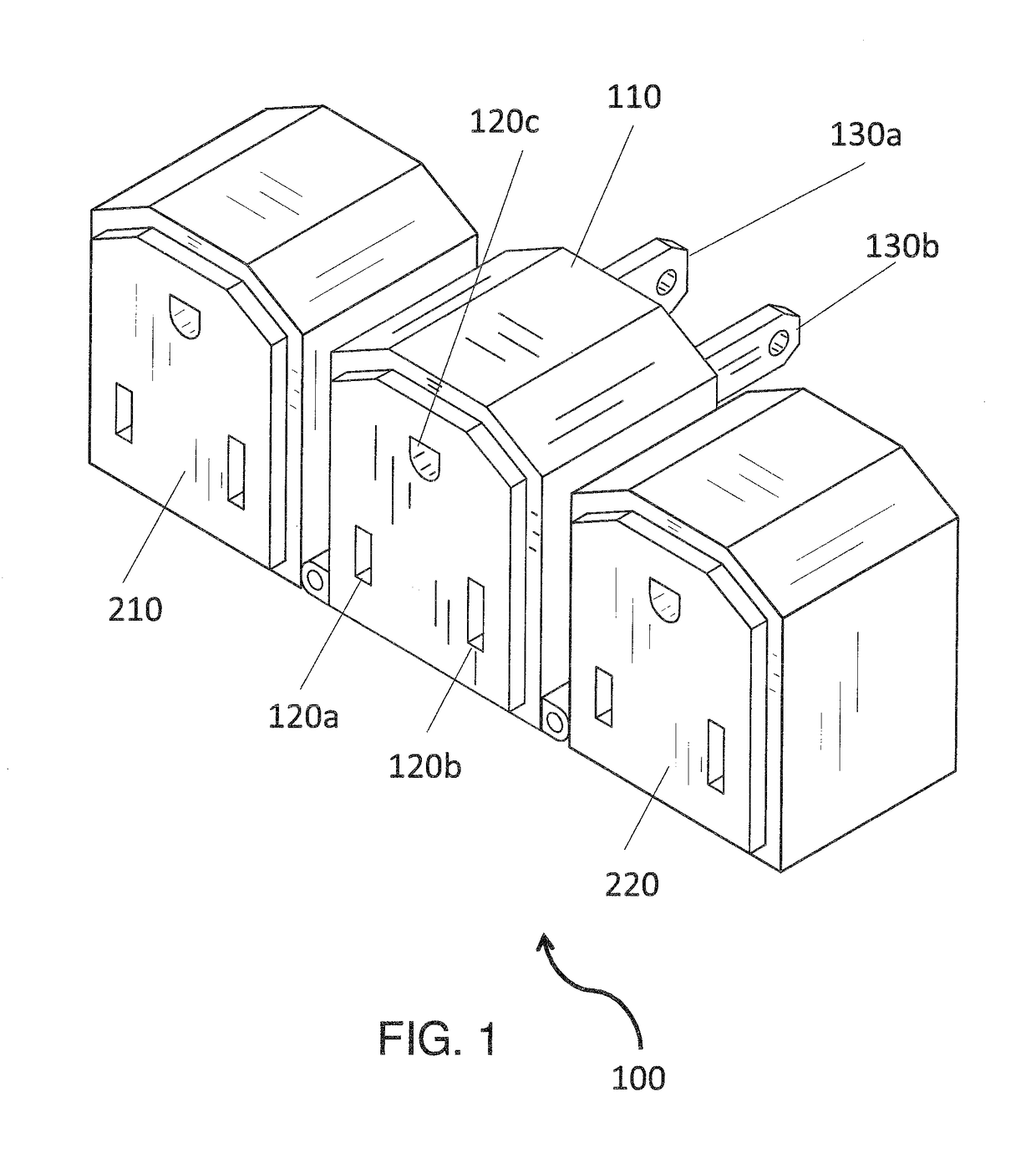 Electrical outlet adaptor device