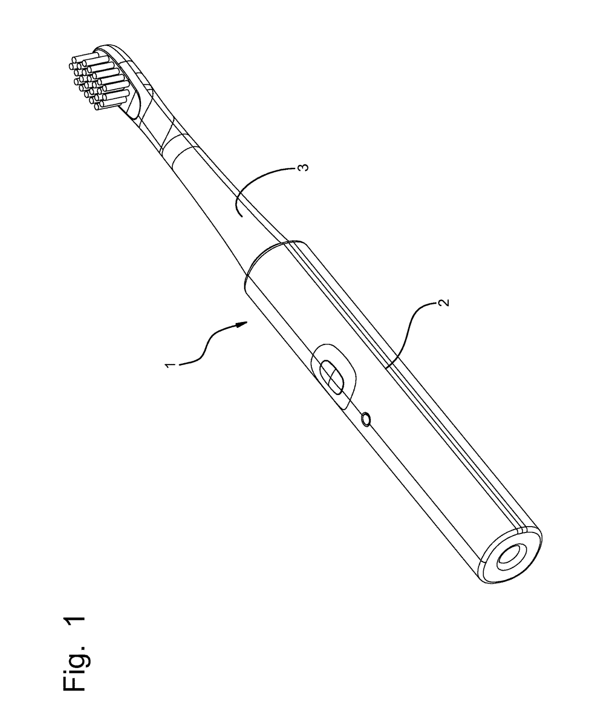 Electric Toothbrush with a Rechargeable Battery, and Inductance Charger Apparatus for Use with the Same