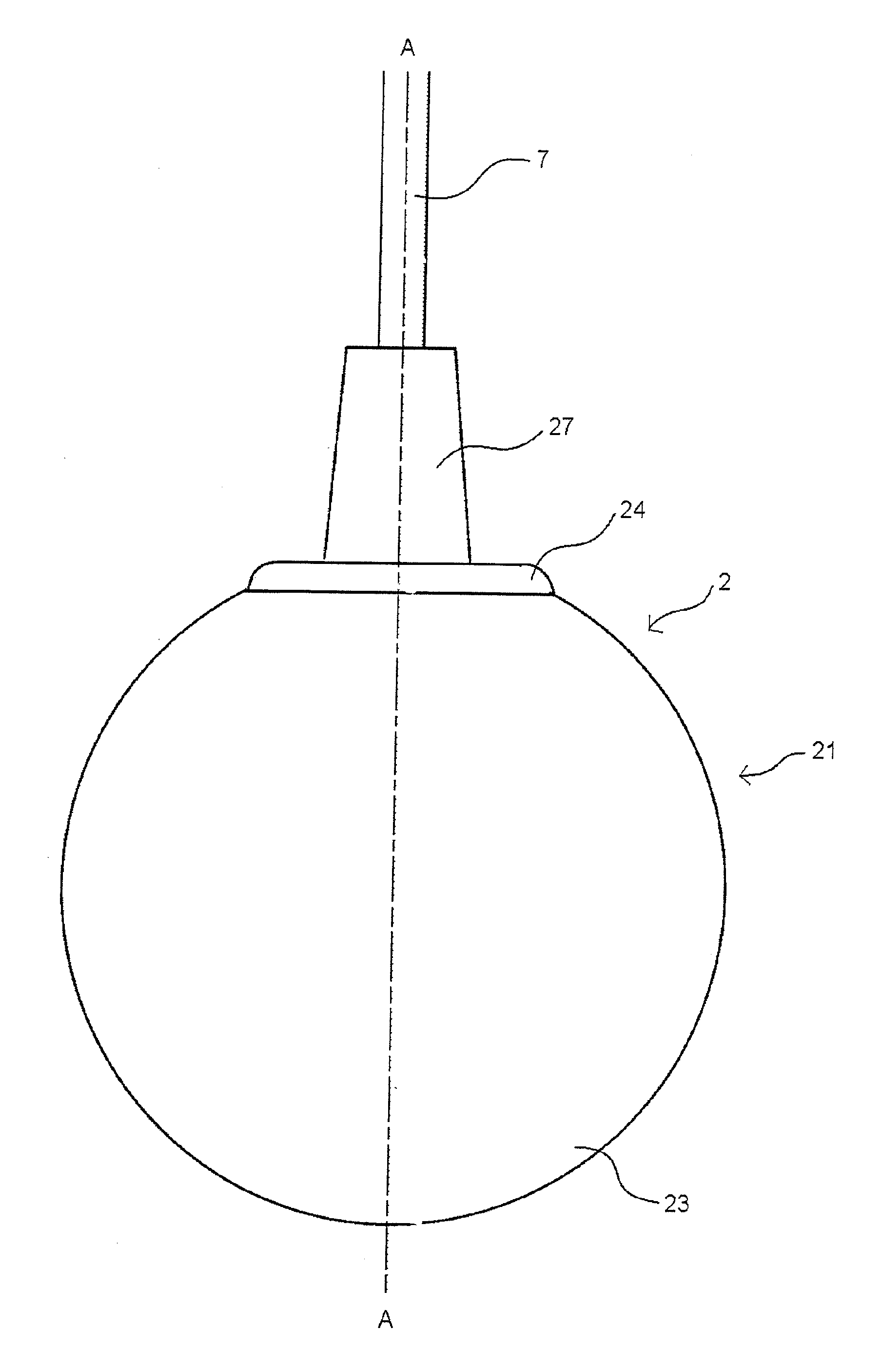 Lighting appliance and process for manufacturing the same