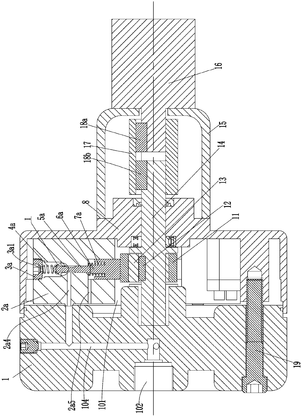 Ultra-high-pressure pressure relief pump