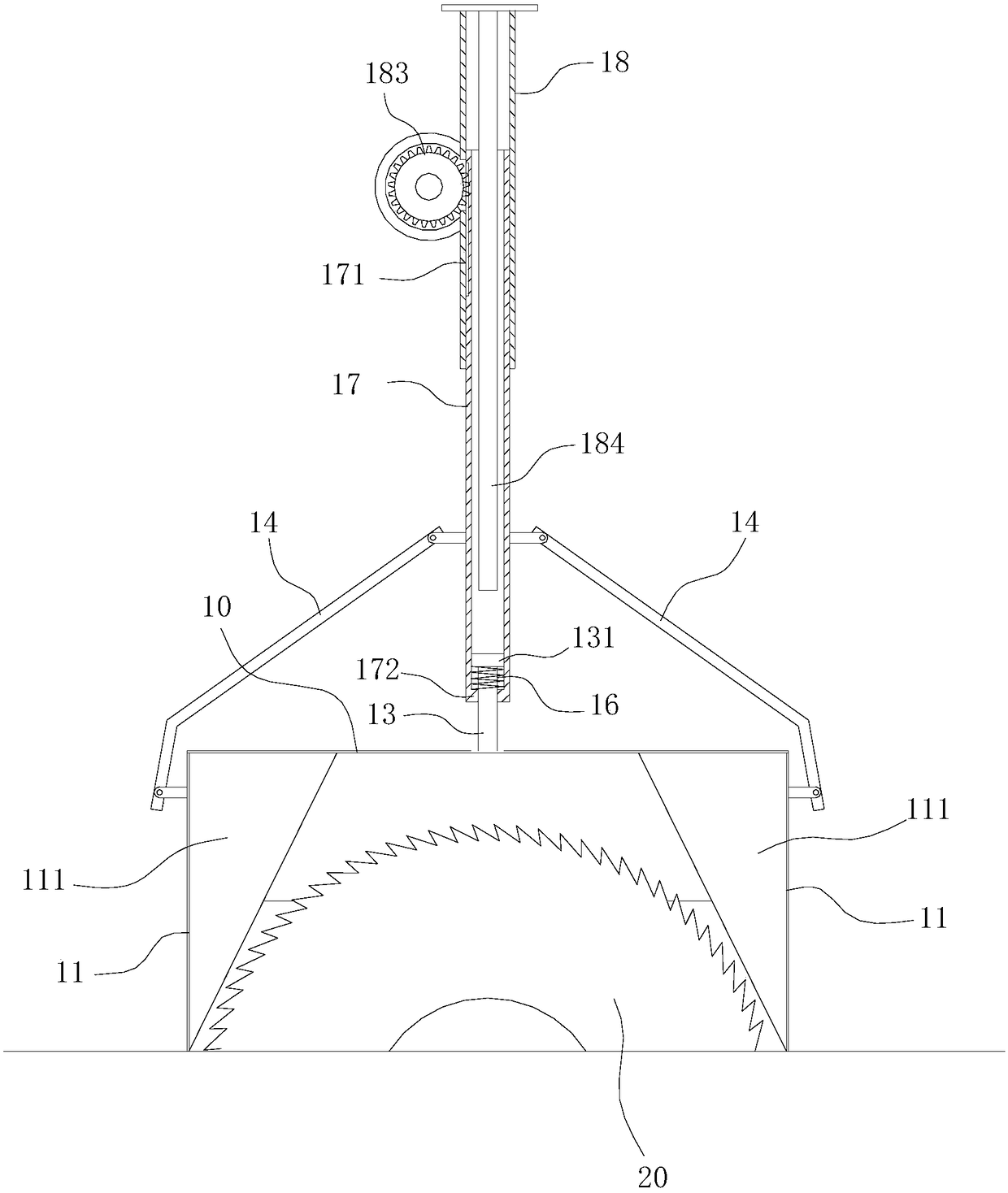 Multipurpose guard for circular saws