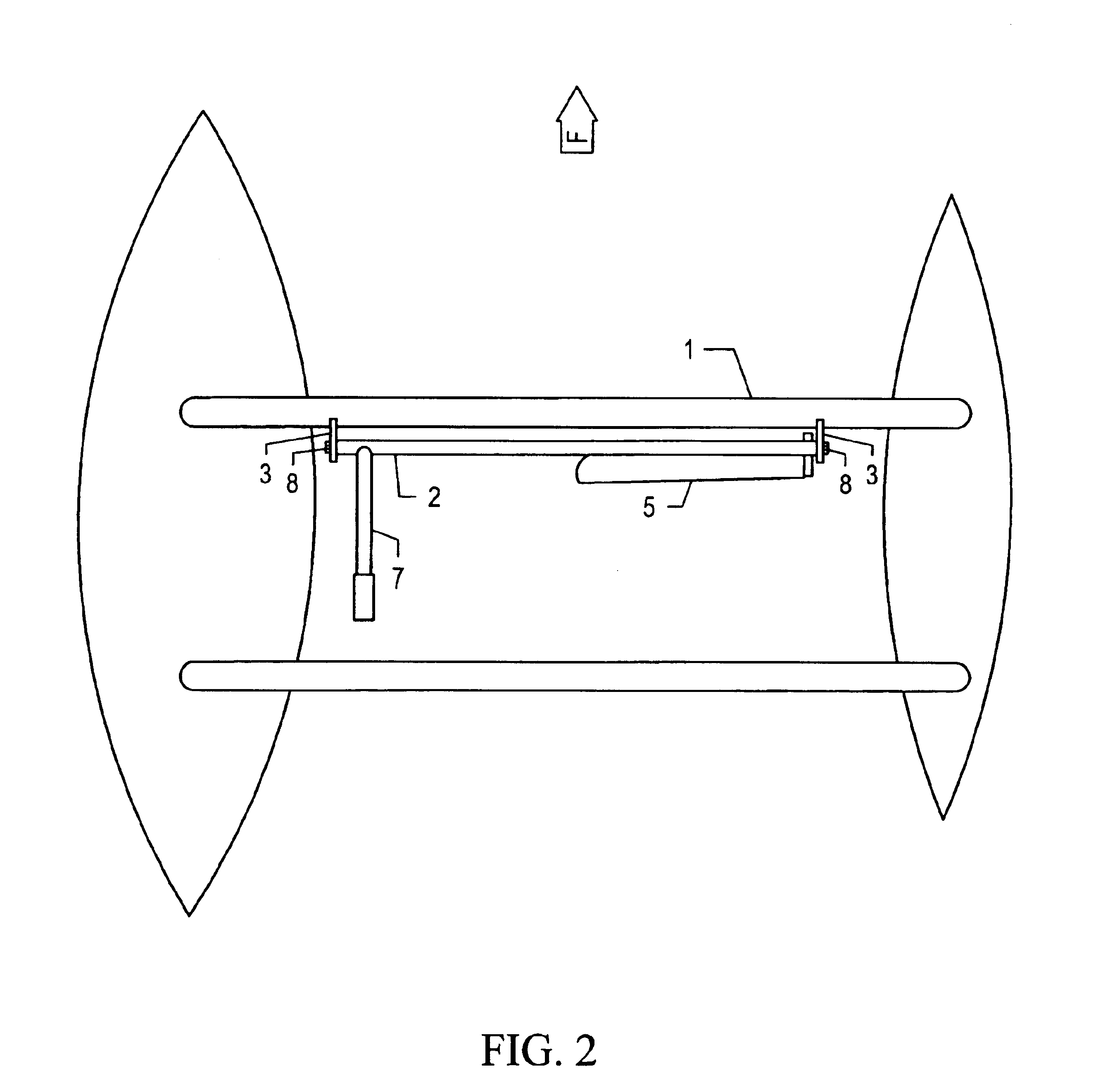 Manual hydrofoil and spar truss assembly for wind powered watercraft