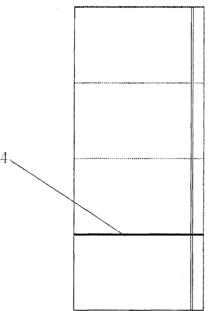 Sealing and cutting device and method for manufacturing small-opening clip chain bag with same