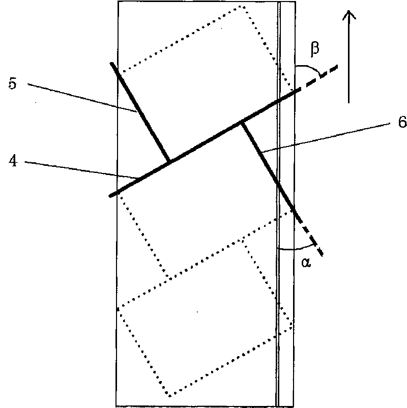 Sealing and cutting device and method for manufacturing small-opening clip chain bag with same