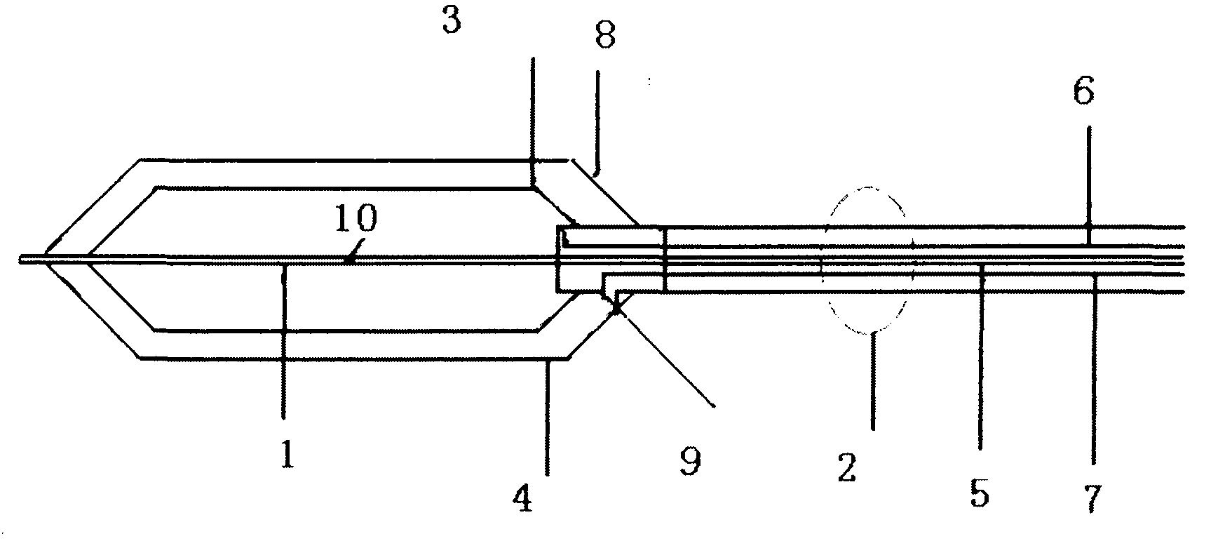 Dual balloon hemangiectasis catheter