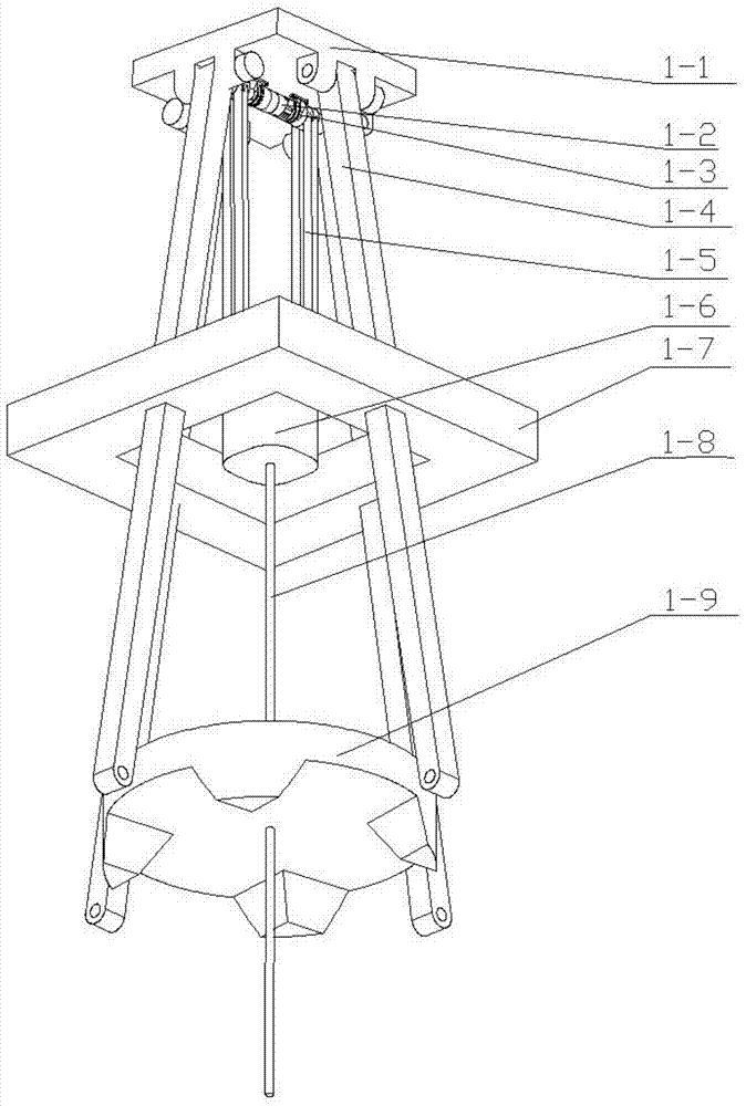 Vertical well drilling automatic adjusting device and adjusting method