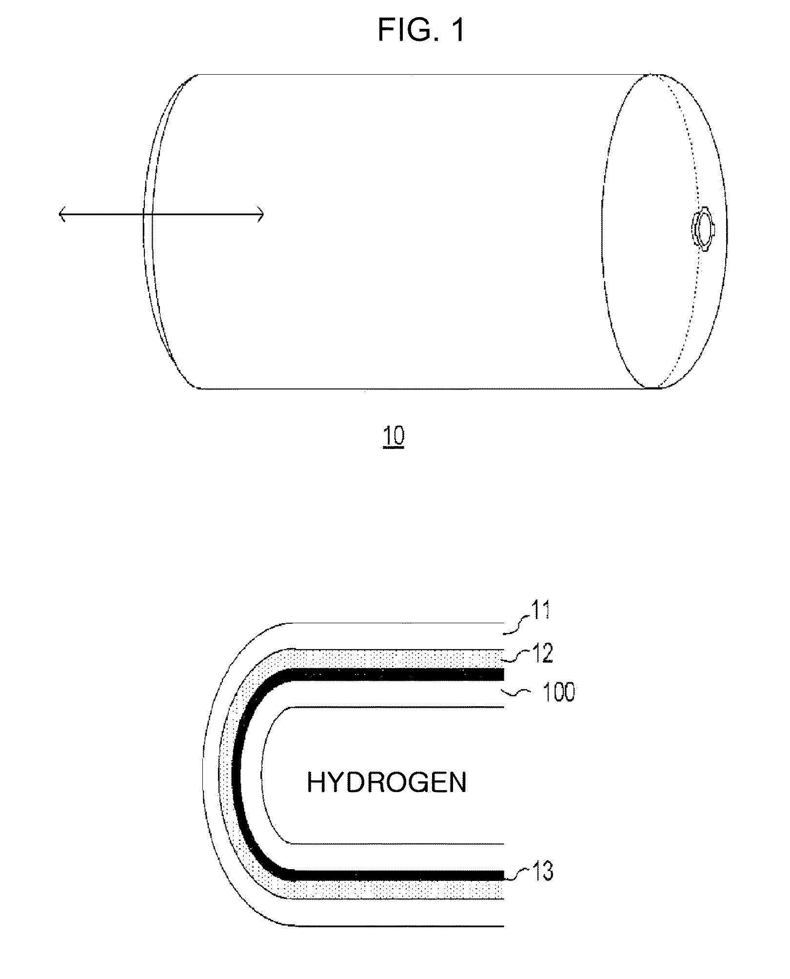 Hydrogen penetration barrier