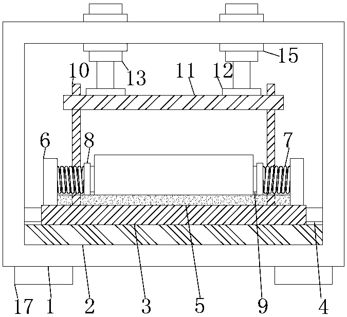 Cold press for door production and manufacturing