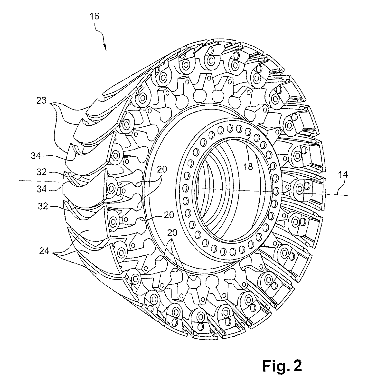 Method of calibrating the mass of components intended to be mounted at the periphery of a rotor