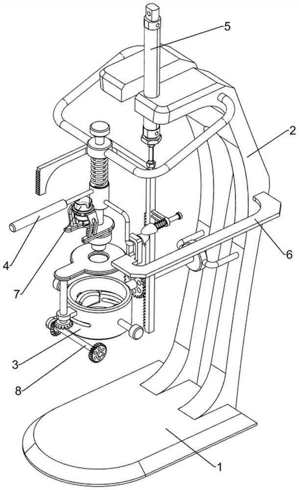 A new type of bottom stamping equipment for the manufacture of new ceramic products