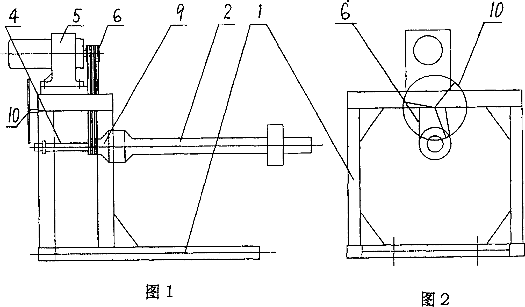 Pipe making method for suspension roller type spigot and socket muoth steel bar concrete pipe