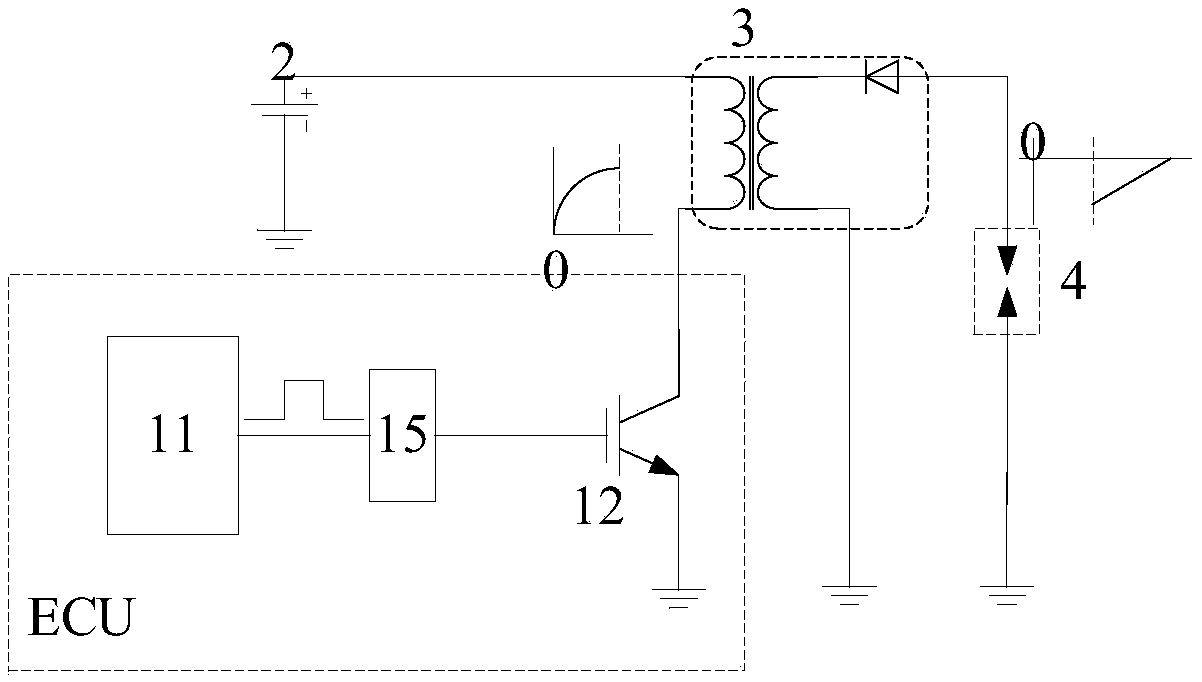 Control system, ignition system and ignition charging control method