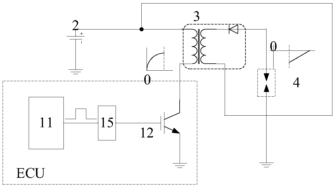 Control system, ignition system and ignition charging control method