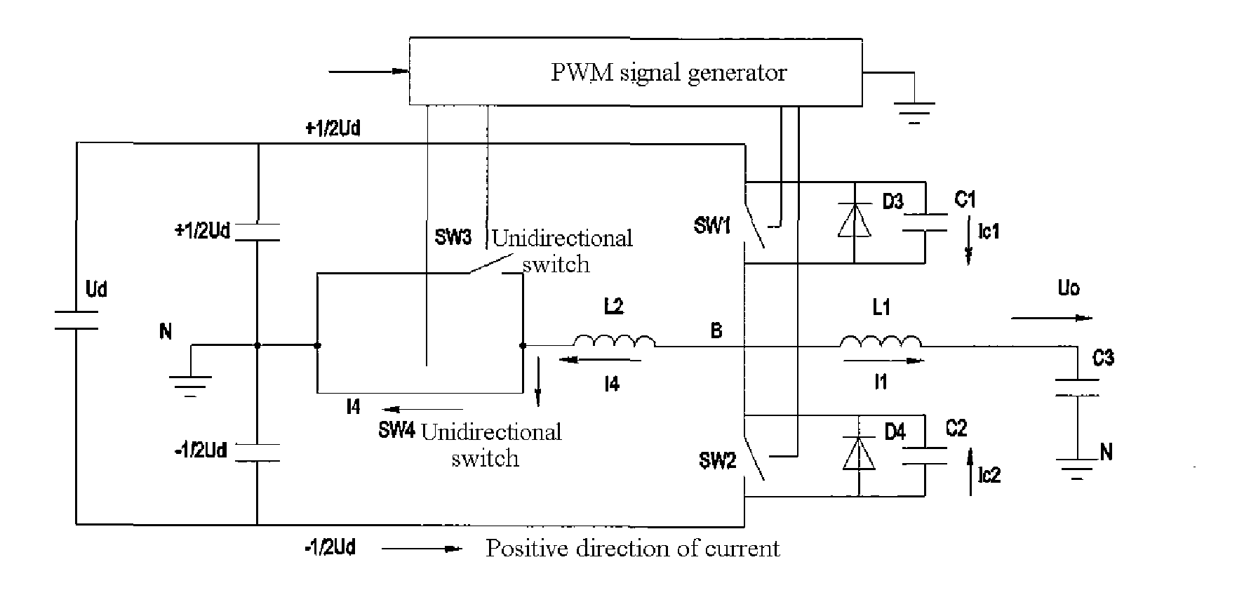 Control method for soft switch circuit in switch power supply