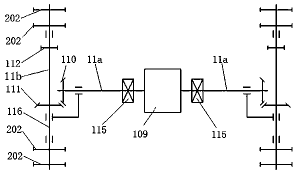 A circulating vertical lift elevator car and elevator system having the same