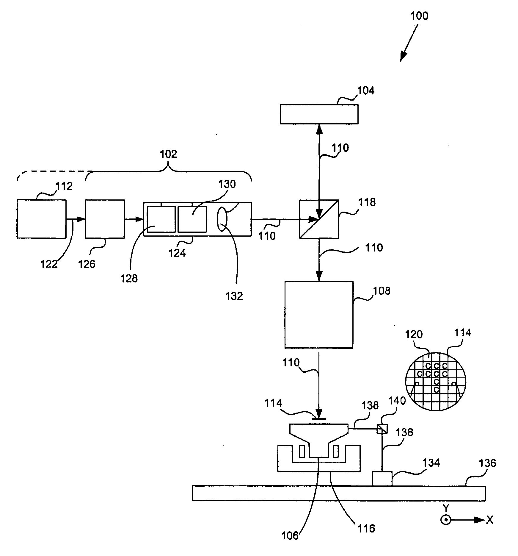 Optical position assessment apparatus and method