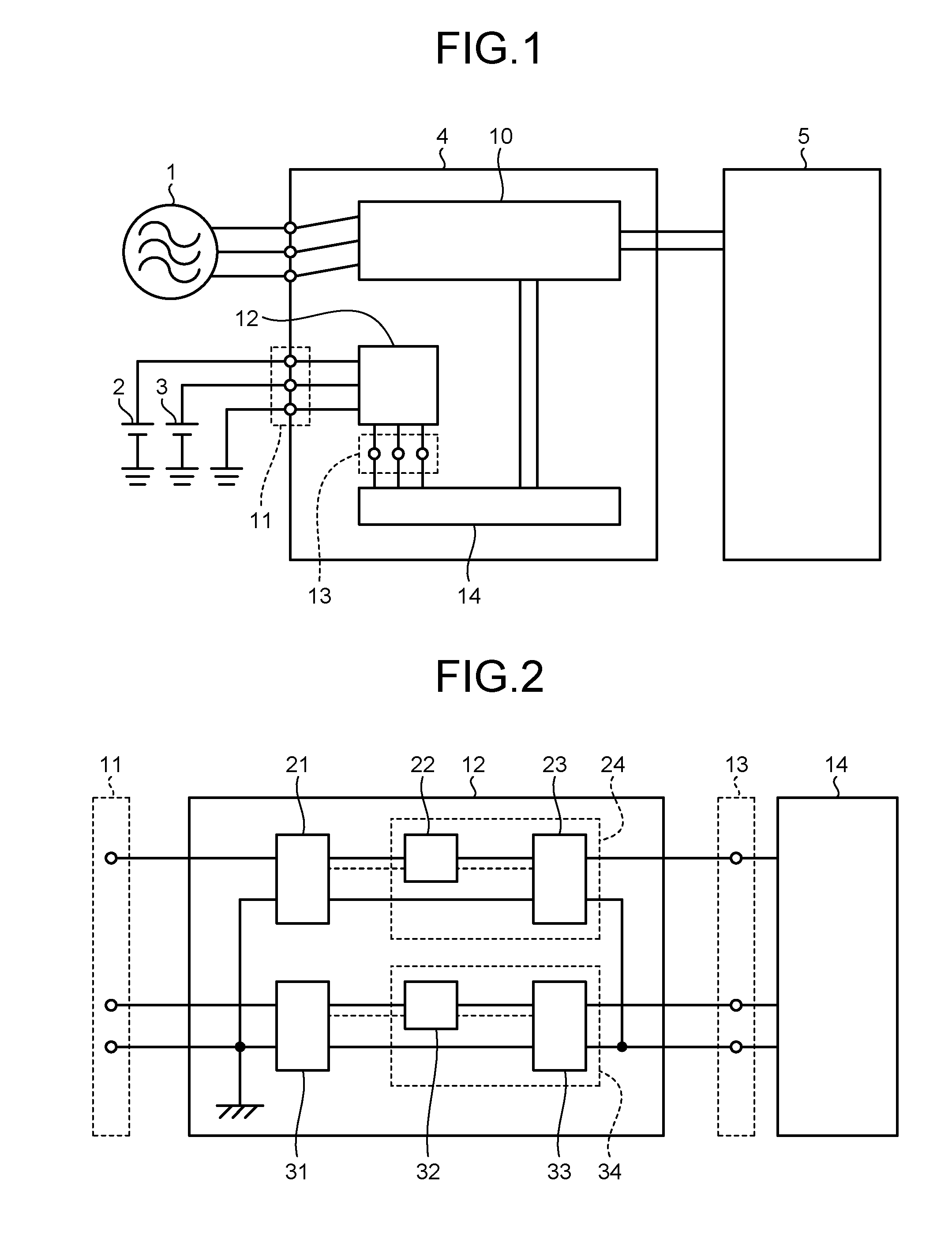 Protection circuit for robot control device