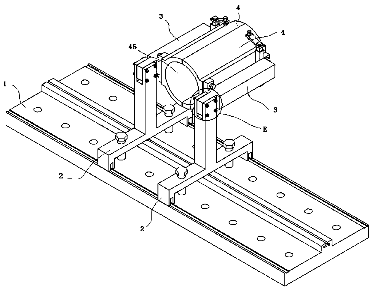 Multifunctional fixture for automobile tool and application method of fixture