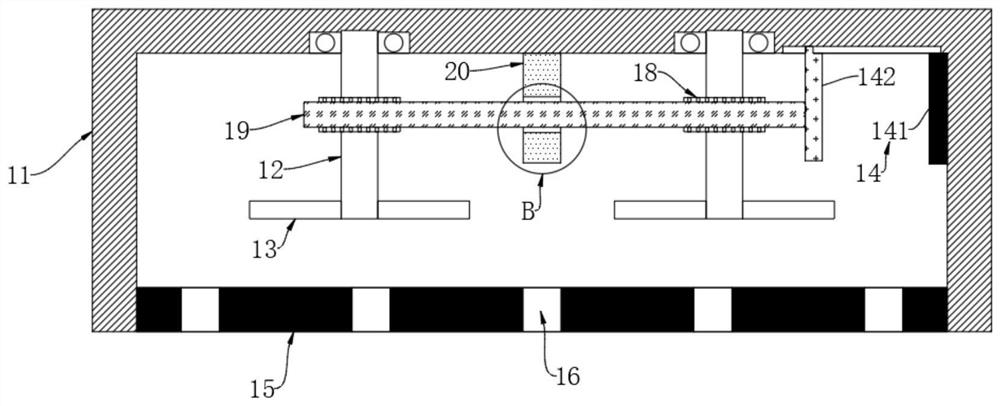 Storage and handling integrated device for plate machining