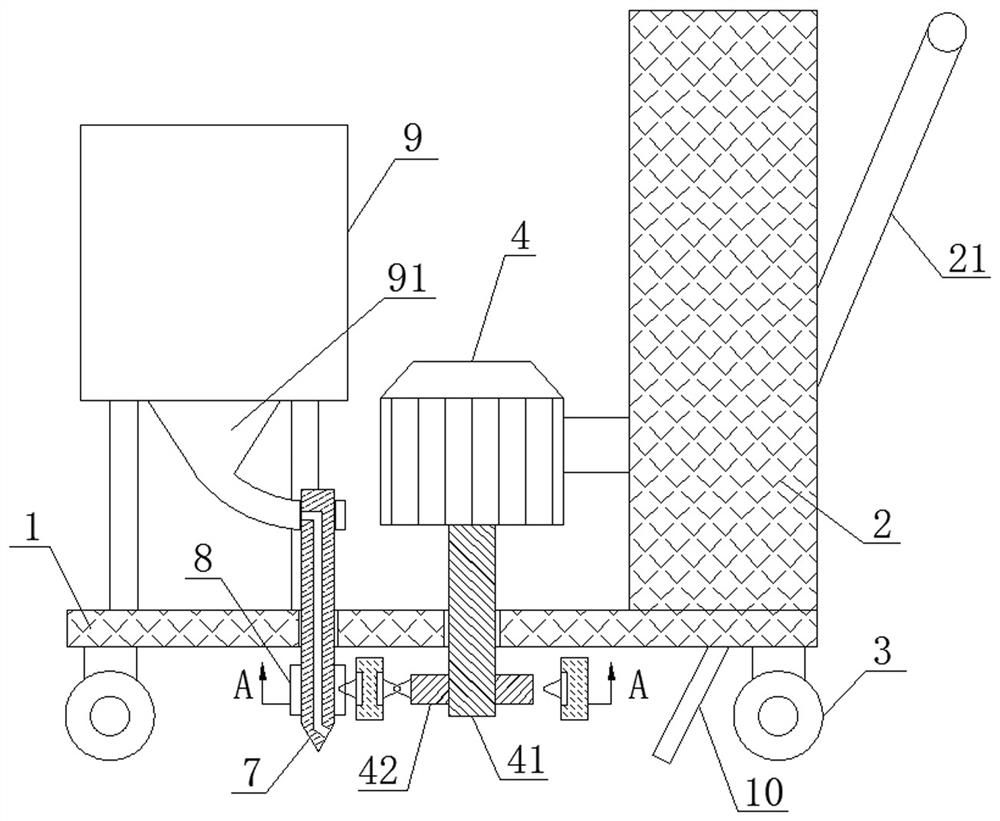 Agricultural seeding mechanical device