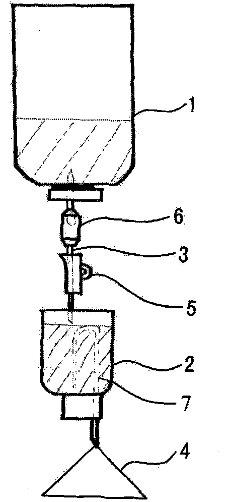 Automatic flower watering device