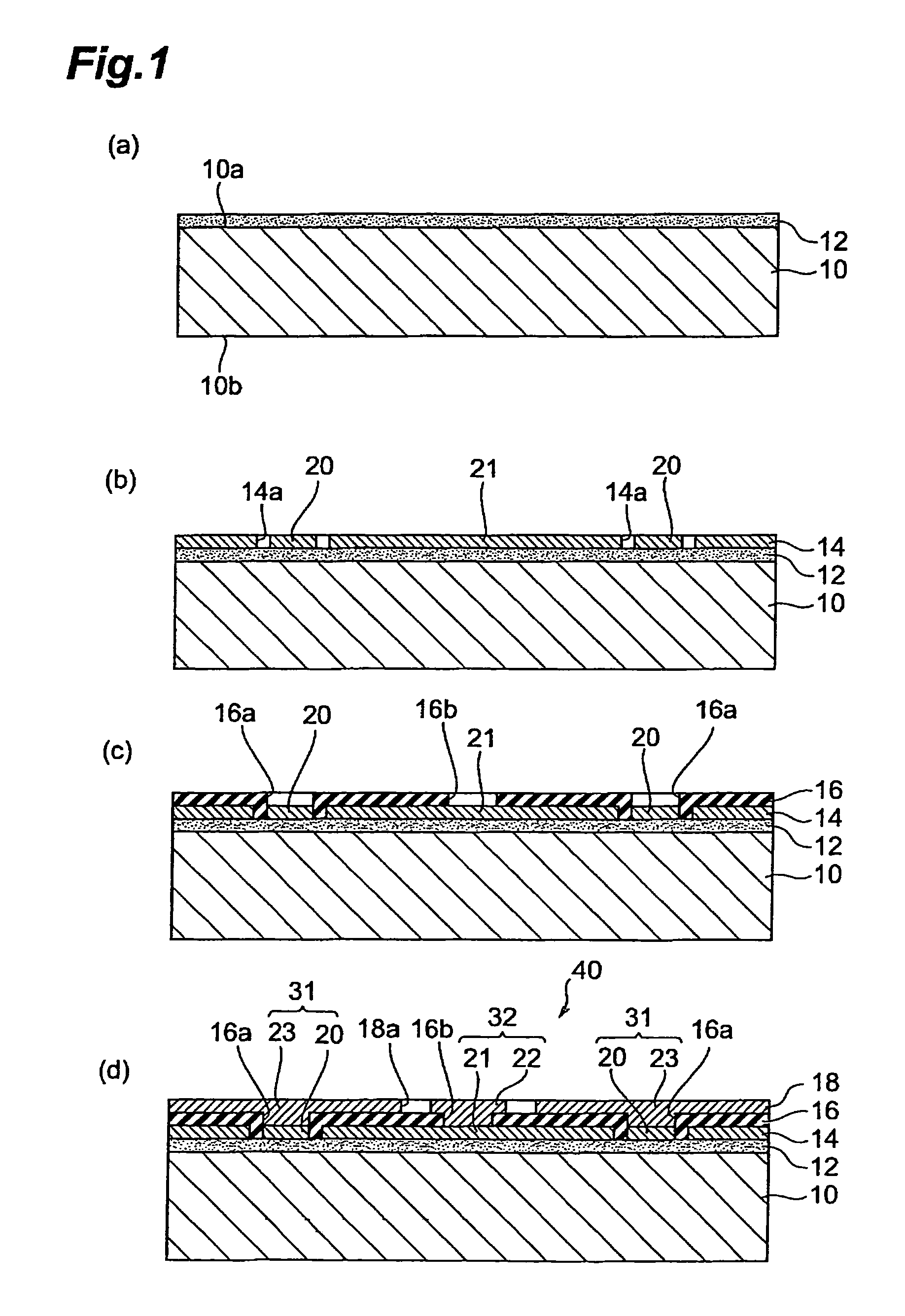 Method of manufacturing thin-film electronic device having a through-hole extending through the base and in communicative connection with an opening in the electrically conductive layer