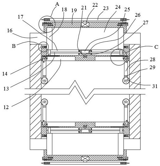 Scaffold protection equipment for building construction