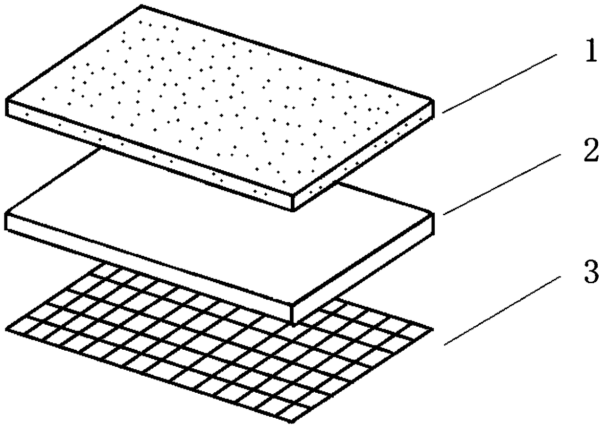 Flax composite floor and preparation method thereof