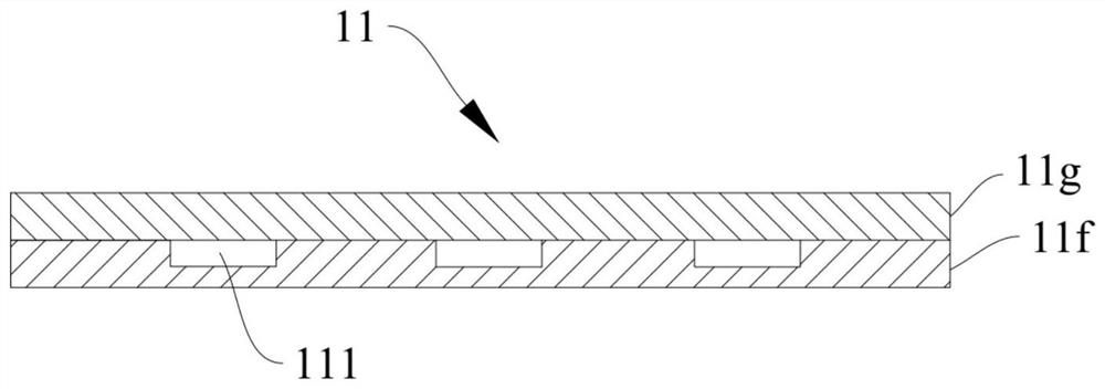 Soaking structure and electronic equipment