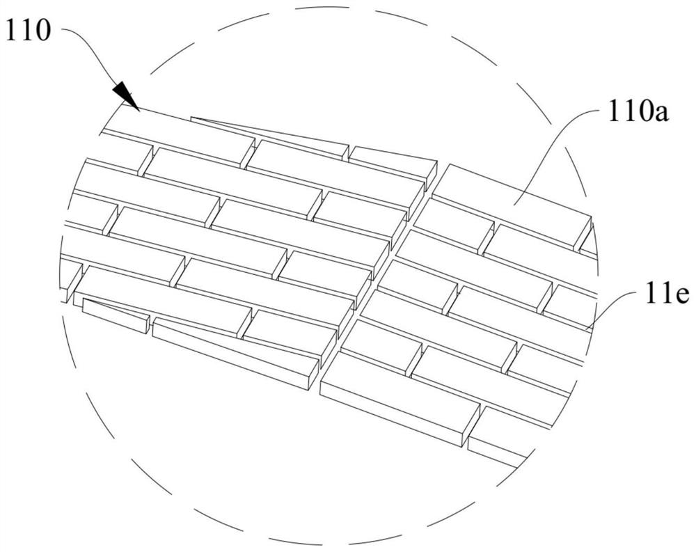 Soaking structure and electronic equipment