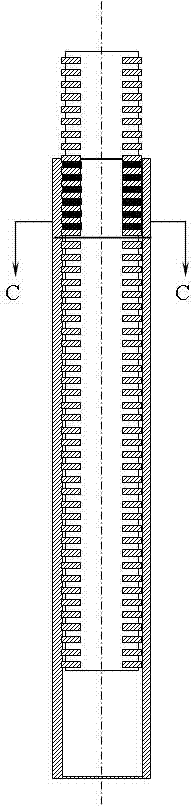 A rescue method of a hand-cranked three-fold bridge rescue device