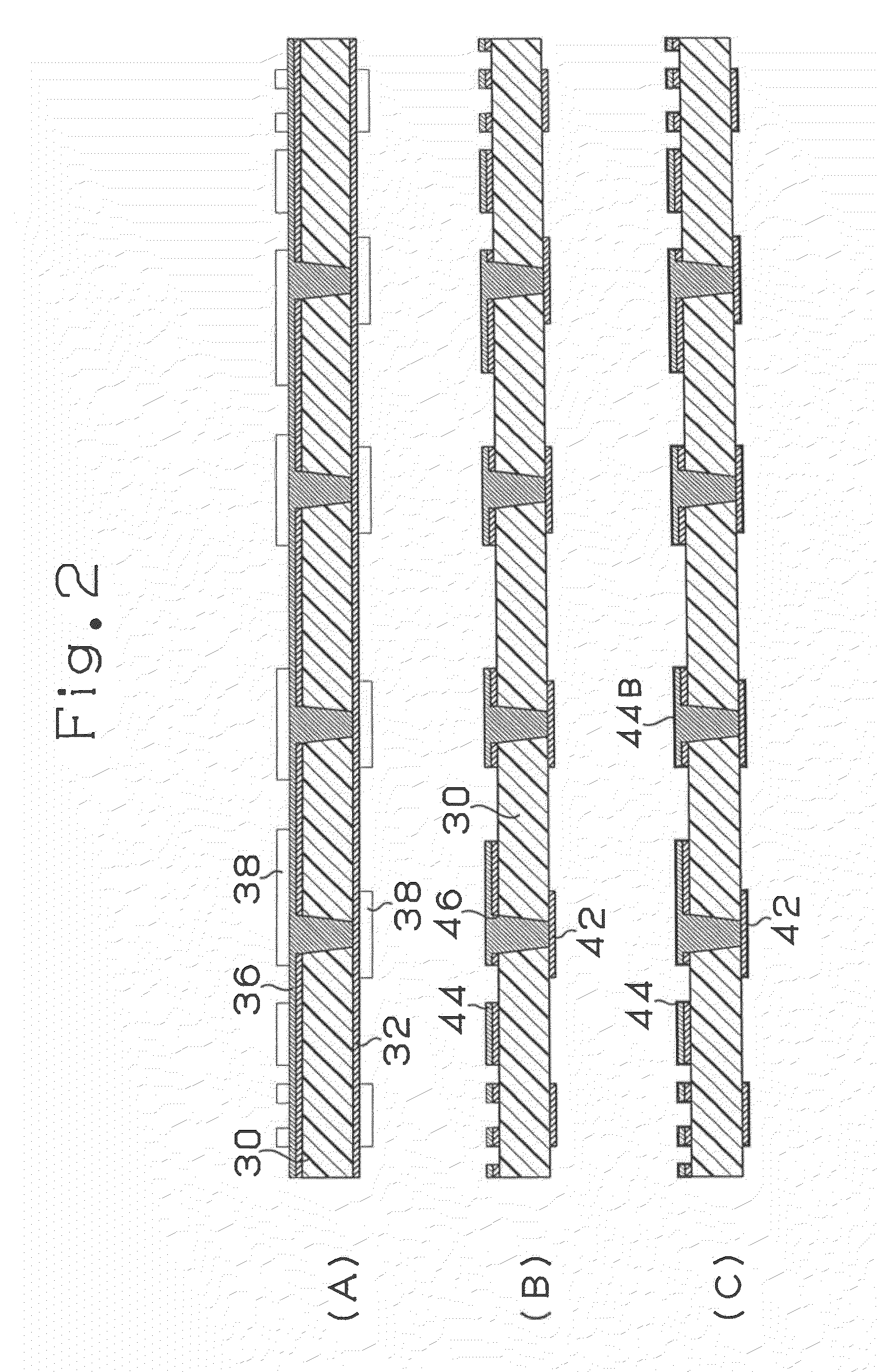 Multilayer printed wiring board and manufacturing method of the multilayer printed wiring board