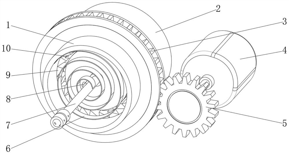 An anti-jamming device of an electromechanical actuator and a jamming fault judgment method