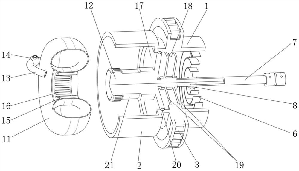 An anti-jamming device of an electromechanical actuator and a jamming fault judgment method