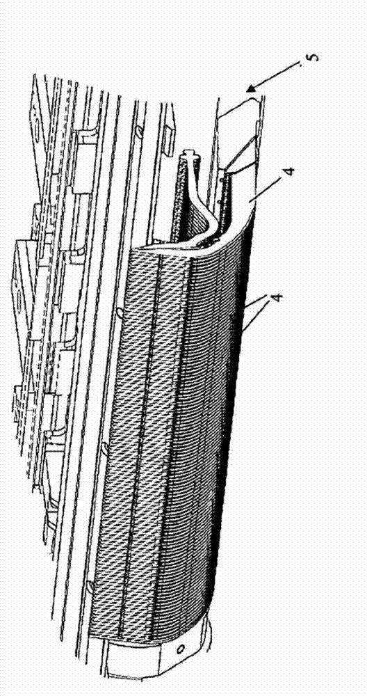 Device and method for cutting the pile yarns to be woven in an axminster weaving machine