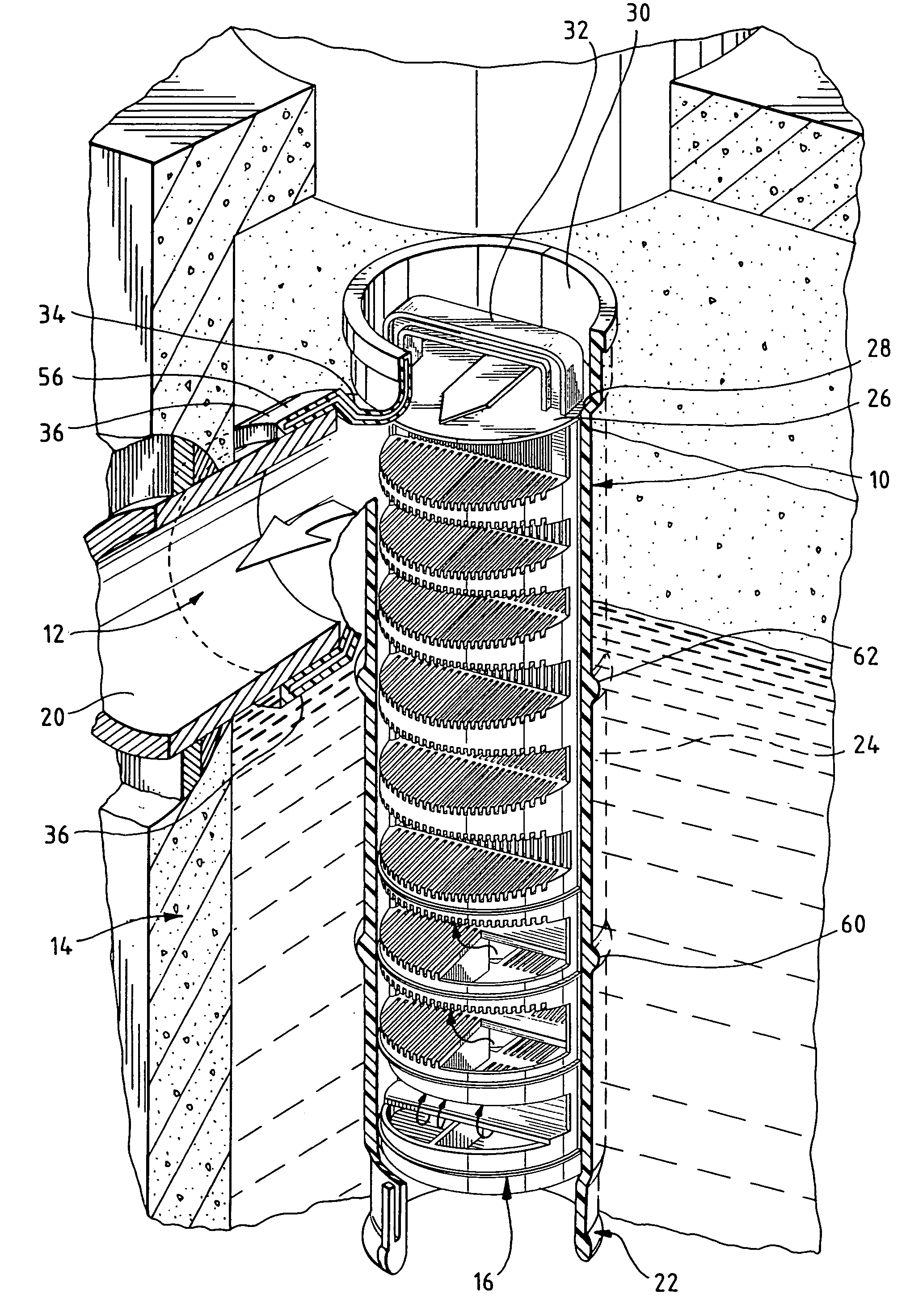 Tee baffle for use at inlet or outlet of septic and other on-site waste disposal systems