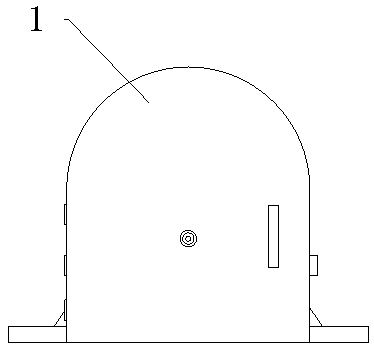 Anticollision energy absorption assembly for protecting tank body of hazardous chemicals transport vehicle