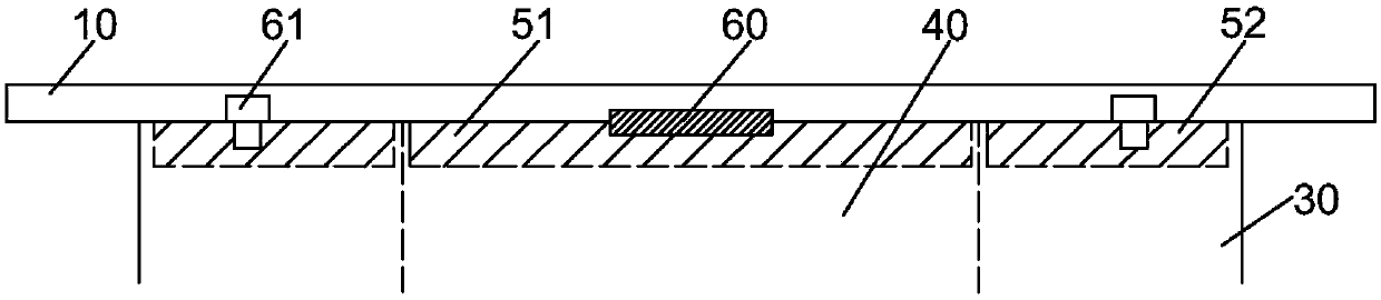 Large-deformation rubber support with combined cross section capable of reducing shear stiffness