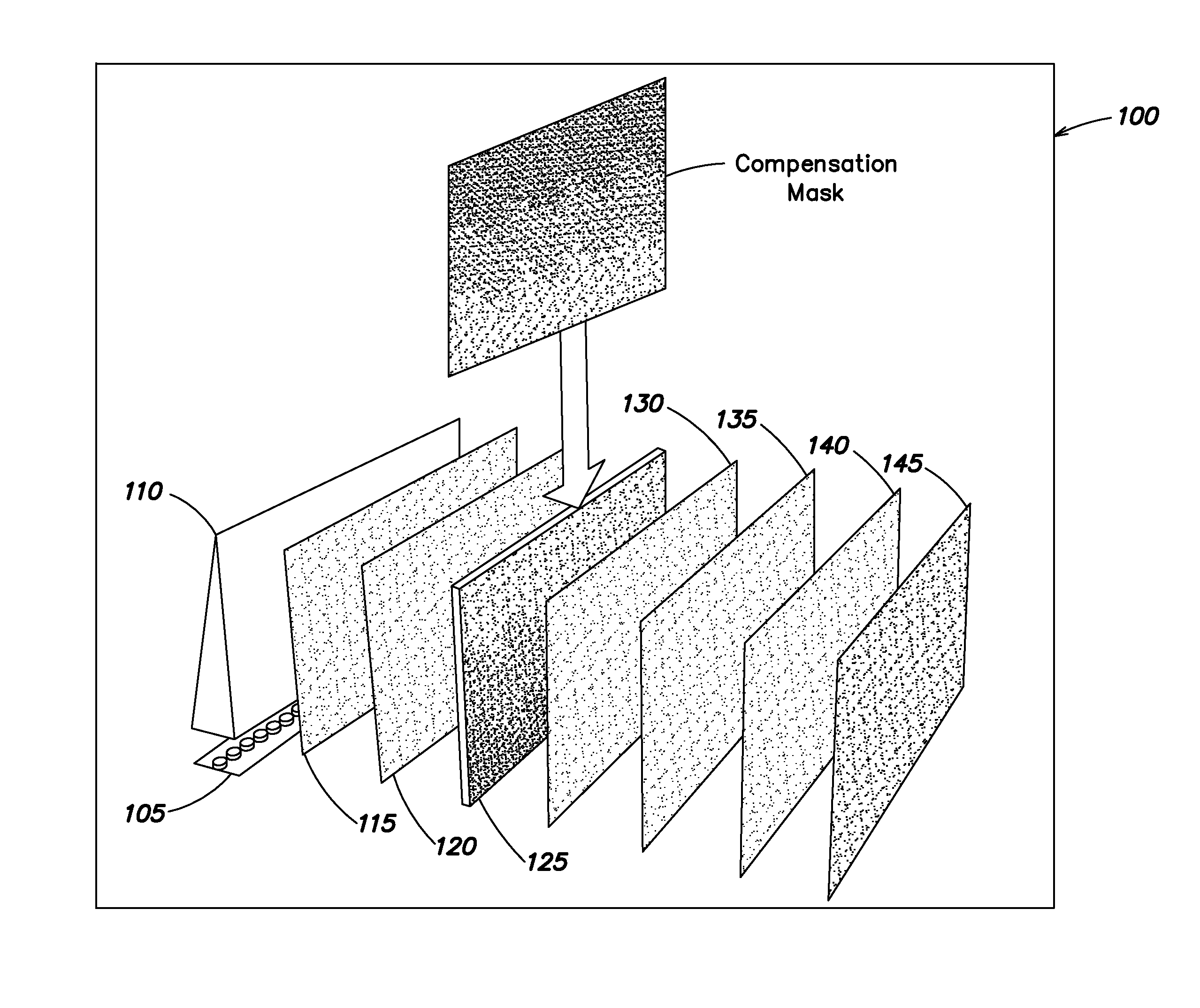 Systems and methods for display device backlight compensation
