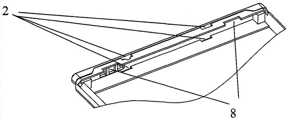 A kind of structure and assembly method of lithium polymer battery