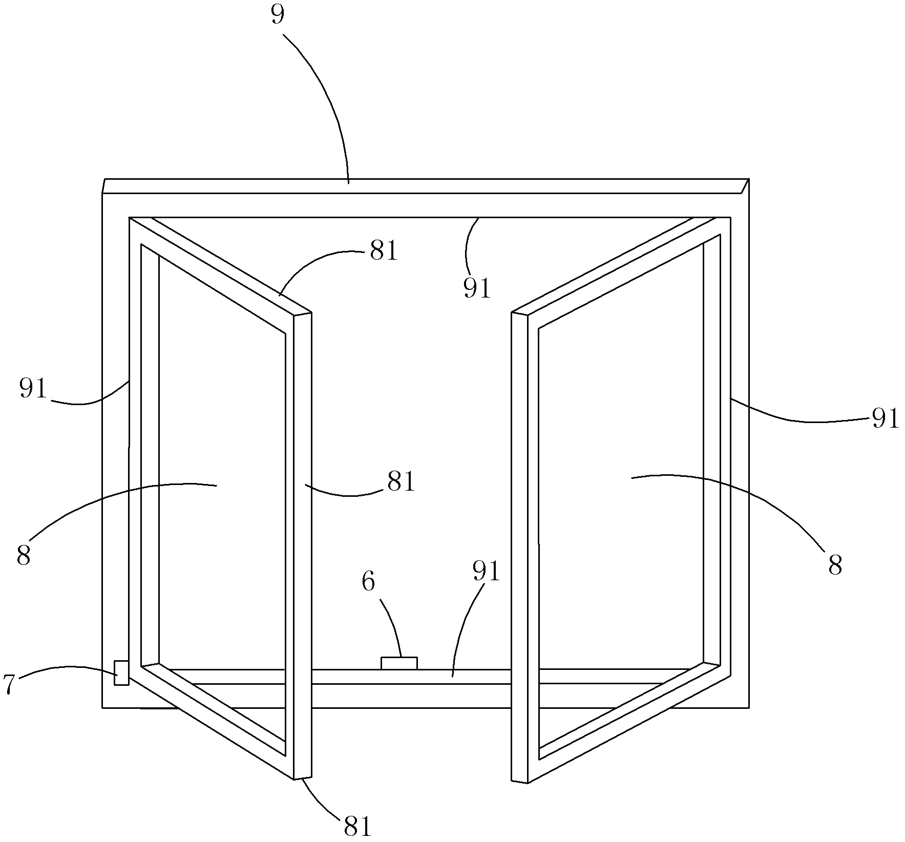 Anti-pinch system of household electric window and achieving method thereof