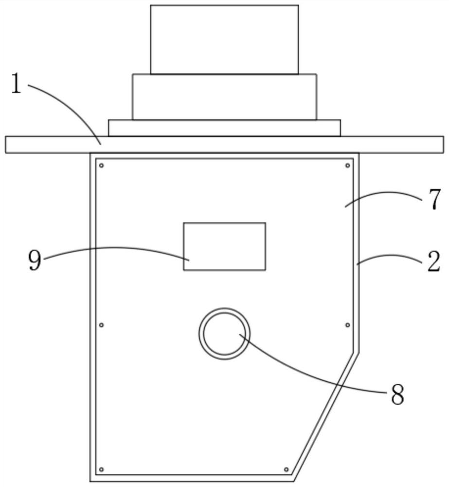 Circuit breaker opening and closing operation position state on-line monitoring device and method