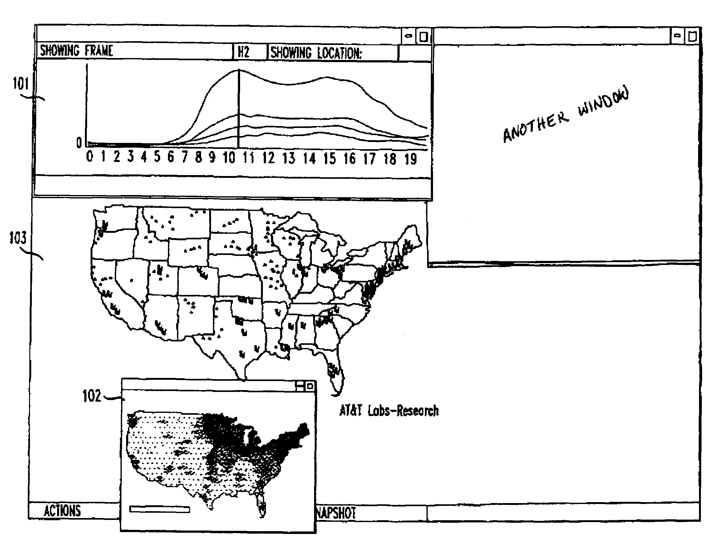 System and method for large-scale data visualization
