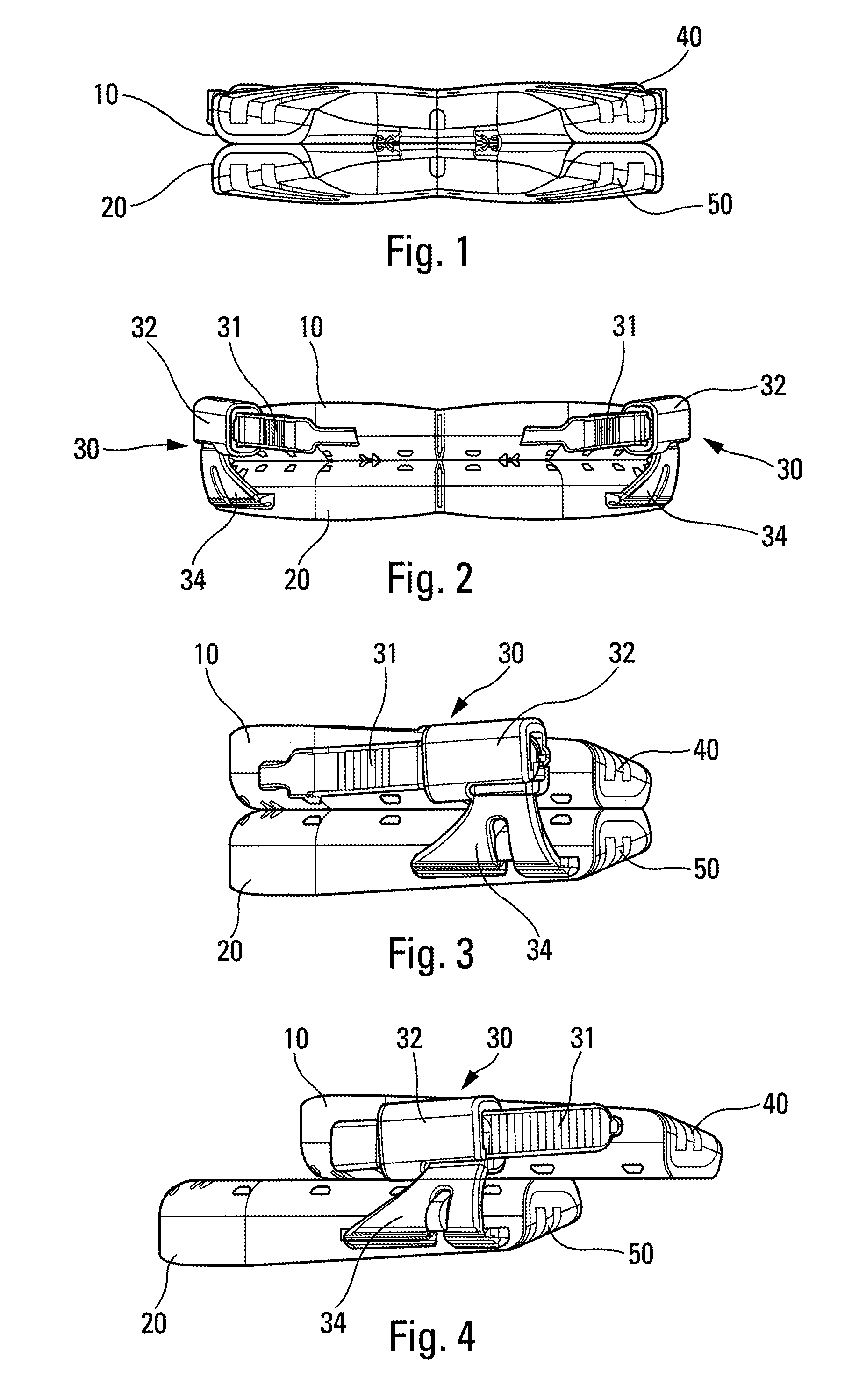 Intraoral orthosis, a method of fabricating such an orthosis, and a method of adjusting it