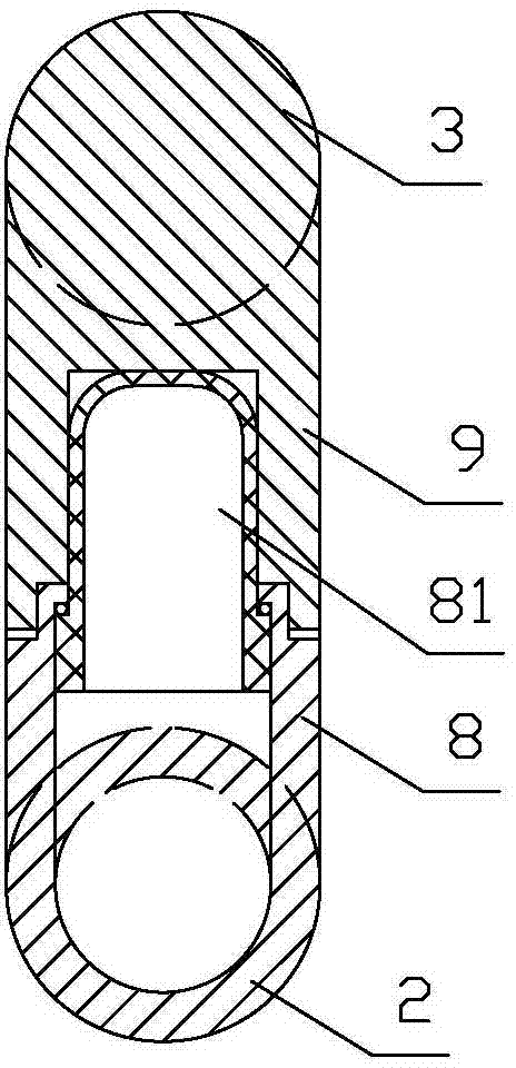 Double-ring type pivot cone odontoid sighting device
